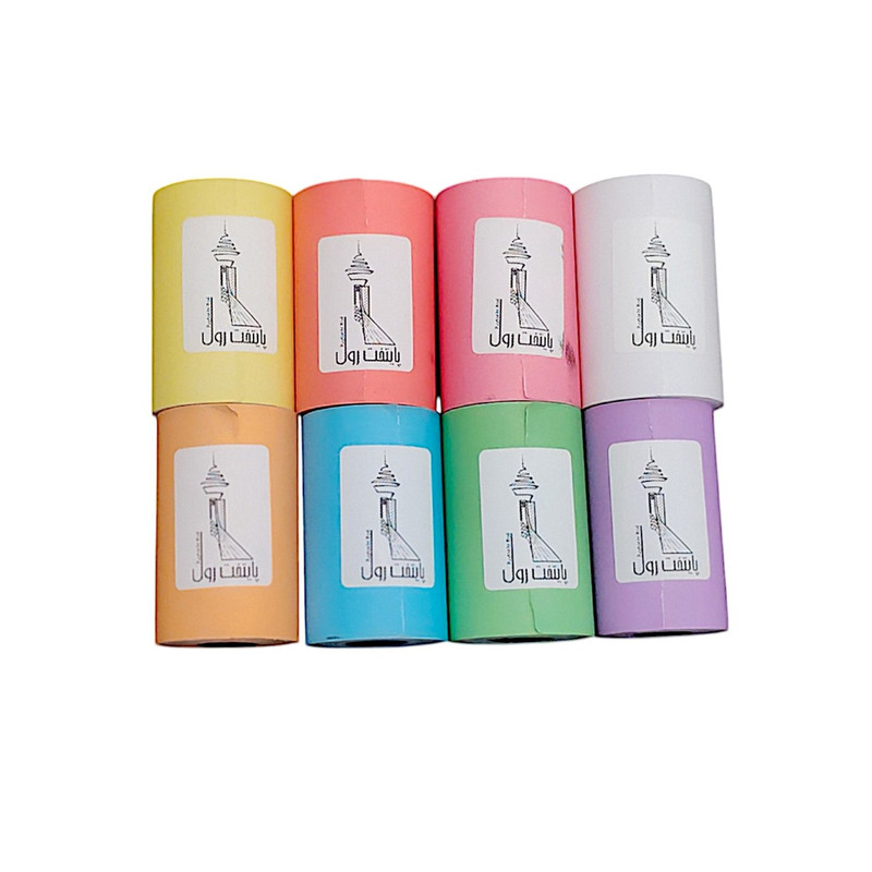 کاغذ پرینتر حرارتی پایتخت رول مدل Pos MIX14 بسته 5 عددی