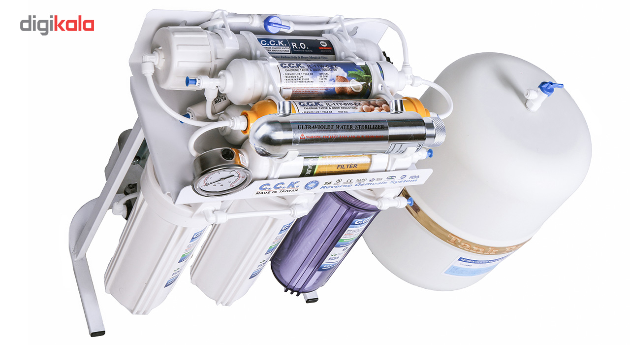 تصفیه آب خانگی سی سی کا مدل RO8-ORP-UV