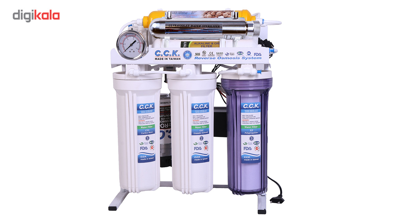 تصفیه آب خانگی سی سی کا مدل RO8-ORP-UV