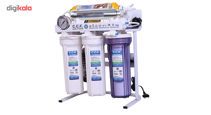 دستگاه تصفیه کننده خانگی سی سی کا مدل RO8-ORP-UV