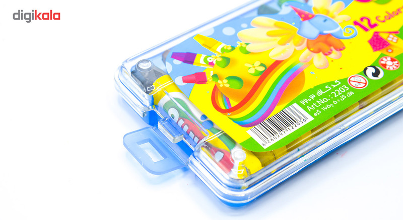 پاستل 12 رنگ پالمو کد 2203