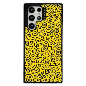 AKAM AMC-WSGS22U-DOODLE3 Cover For Samsung Galaxy S22 Ultra