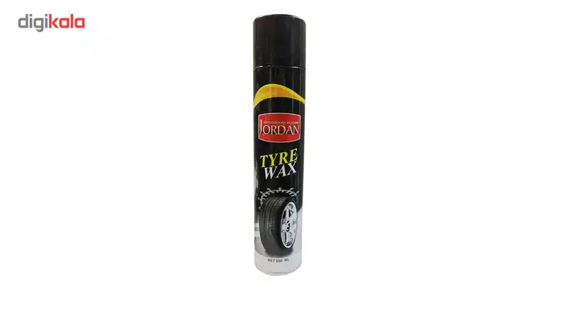 اسپری تمیز کننده و براق کننده لاستیک جردن حجم 650 میلی لیتر