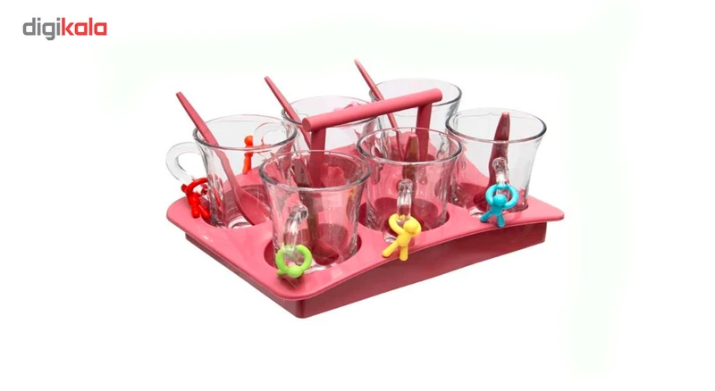 عکس شماره 2 : ست پیک نیک 6 نفره لیمون مدل ml103 کد 430