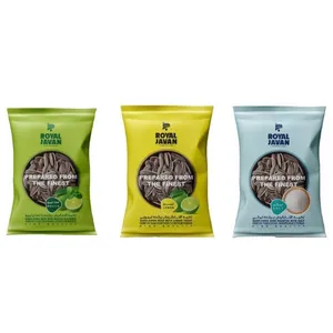 تخمه آفتابگردان  لیمویی ، نعنا لیمو، نمکی رویال جوان - 100 گرم بسته 3 عددی