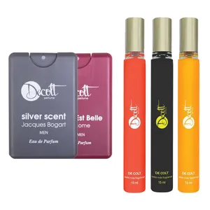 عطر جیبی دکلت مدل 48 حجم 15 و 20 میلی لیتر بسته 5 عددی