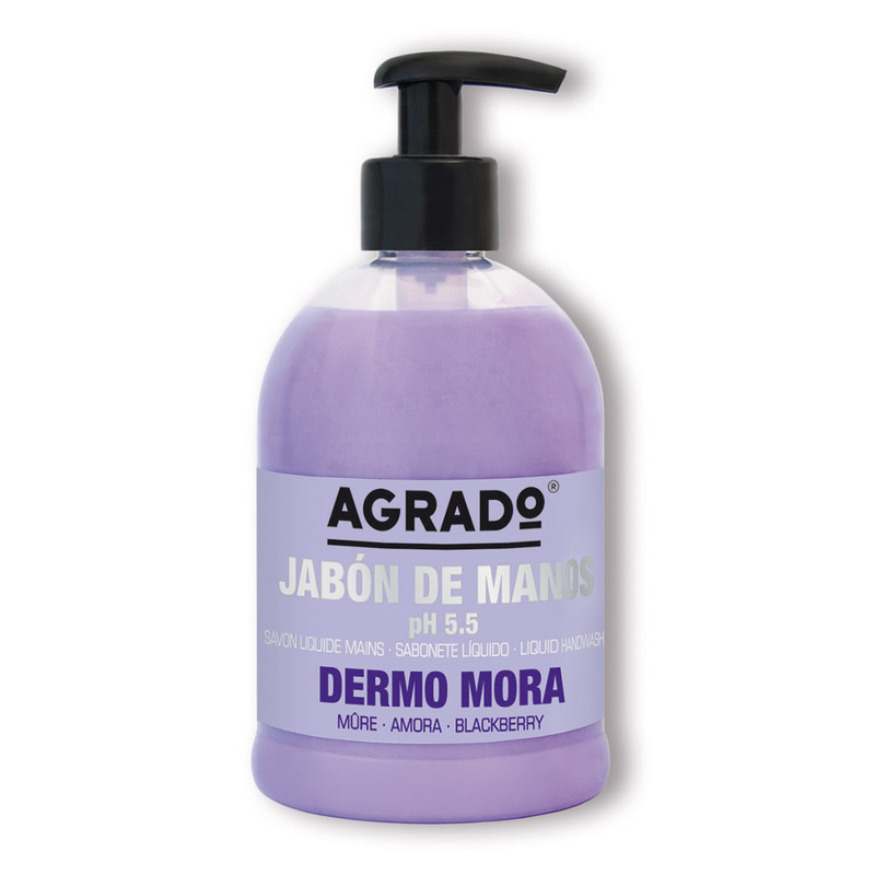 مایع دستشویی آگرادو مدل Dermo Mora حجم 500 میلی لیتر
