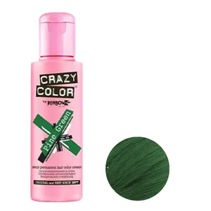 شامپو رنگ مو کریزی کالر مدل 46  رنگ سبز حجم 100 میلی لیتر