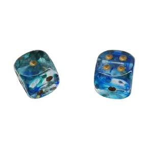 تاس بازی چسکس مدل Nebula Oceanic کد CHX 27956 بسته 2 عددی