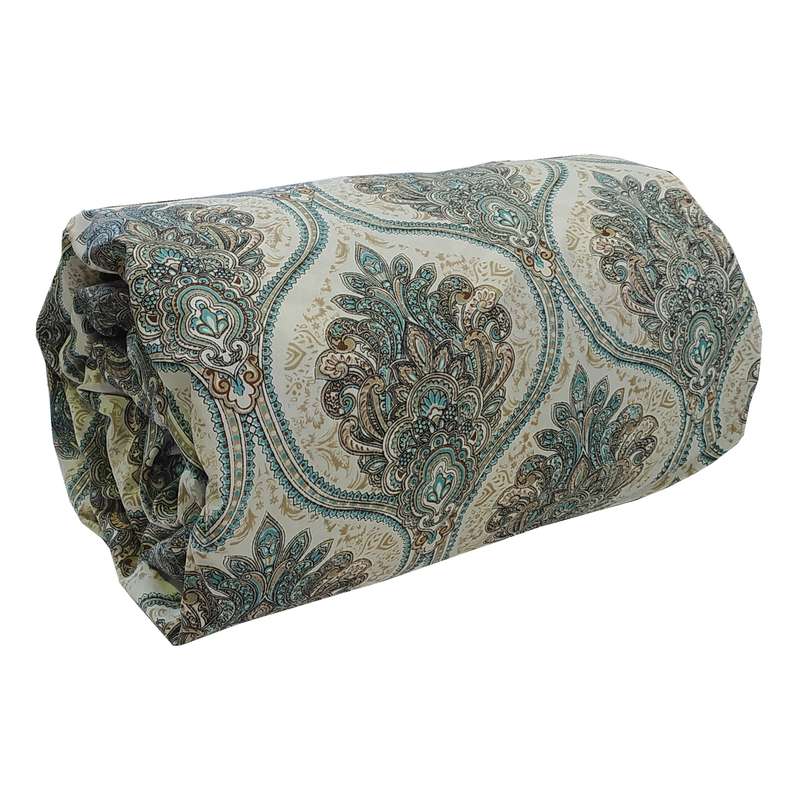 لحاف کرسی سندس مدل سنتی کد F861 سایز 350x350 سانتی متر