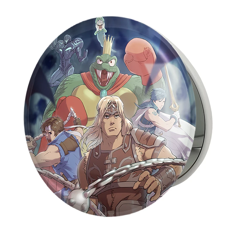 آینه جیبی خندالو طرح بازی کسلوانیا (Castlevania) مدل تاشو کد 35406
