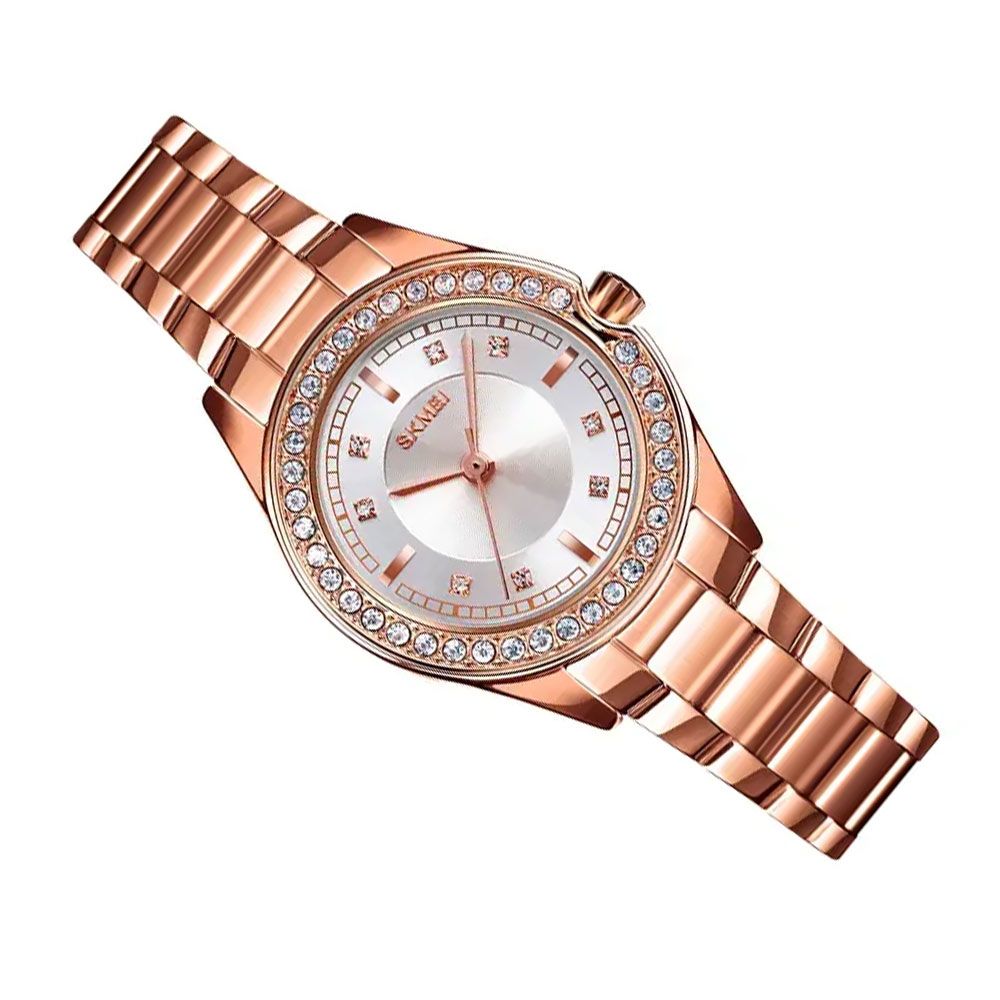 ساعت مچی عقربه ای زنانه اسکمی مدل 1534RG -  - 5