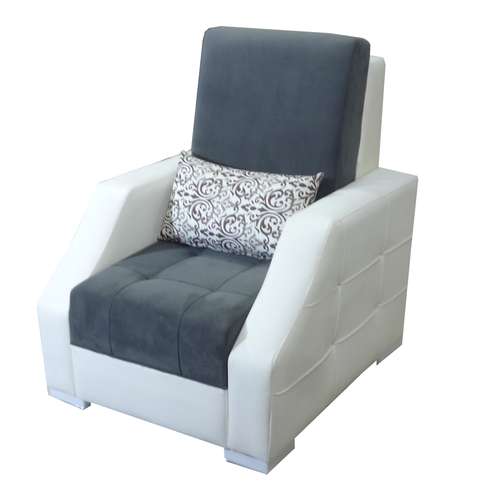 مبل راحتی تک نفره با کوسن مدل سناتور کد 313 - 1090