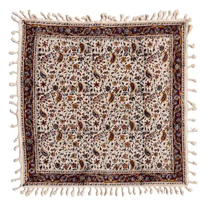 سفره قلمکار زابلیان طرح 159-11-118 سایز 60 × 60 سانتی متر