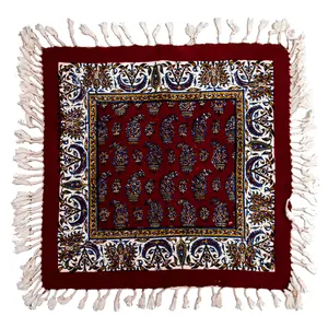 سفره قلمکار زابلیان طرح 160-11-118 سایز 40 × 40 سانتی متر