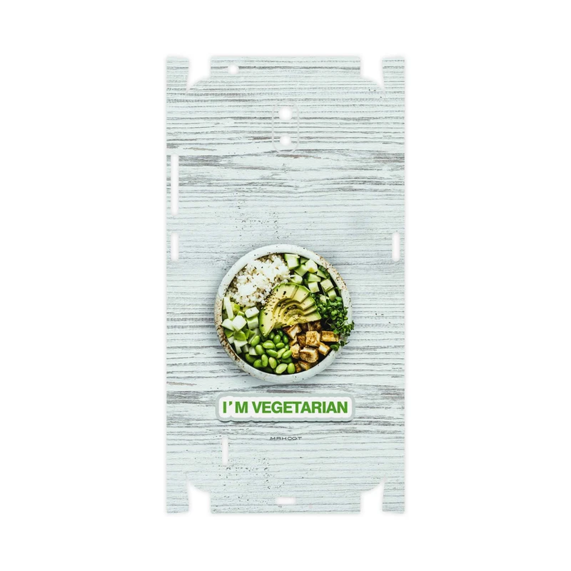 برچسب پوششی ماهوت مدل Im-vegetarian-FullSkin مناسب برای گوشی موبایل نوکیا C1