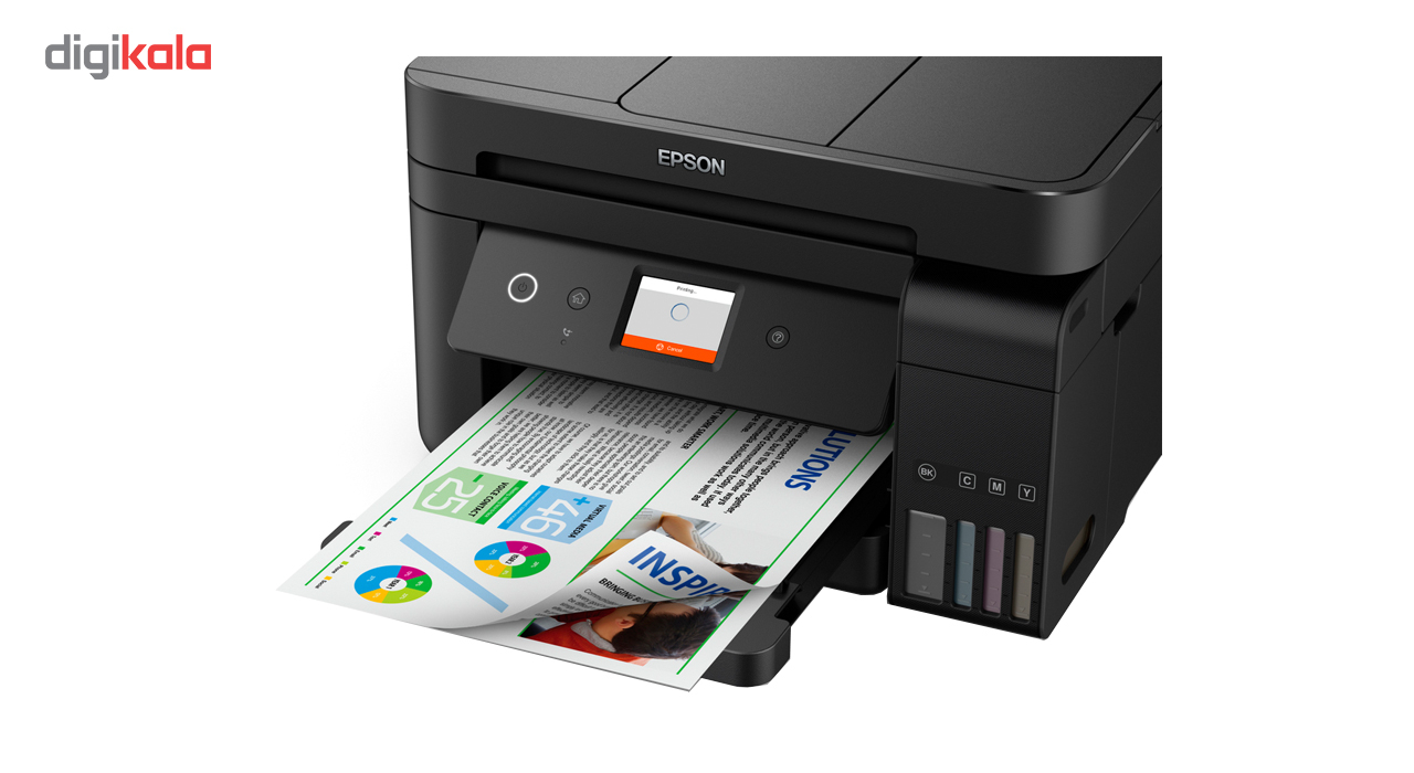 مشخصات، قیمت و خرید پرینتر چندکاره جوهرافشان اپسون مدل ECOTANK ITS L6190 |  دیجی\u200cکالا