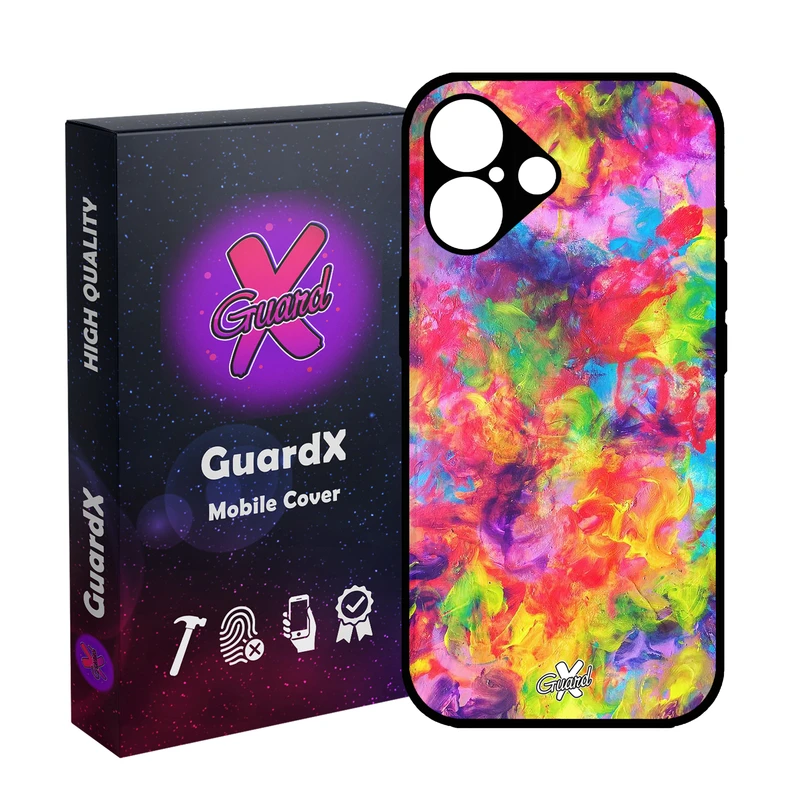 کاور گارد ایکس طرح رنگی مدل 10390 مناسب برای گوشی موبایل اپل iPhone 16