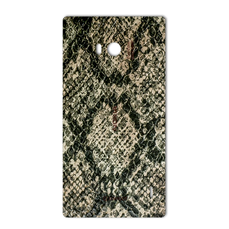 برچسب تزئینی ماهوت مدلJungle-python Texture مناسب برای گوشی Nokia Lumia 930