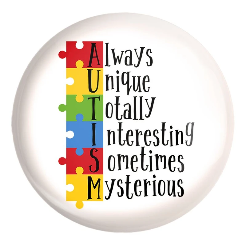 پیکسل خندالو طرح اتیسم Autism کد 26749 مدل بزرگ