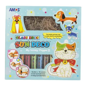 آبرنگ برجسته 10 رنگ آموس مدل SD10P10-DC