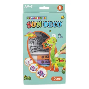 ست نقاشی روی شیشه آموس مدل SD10P6-D