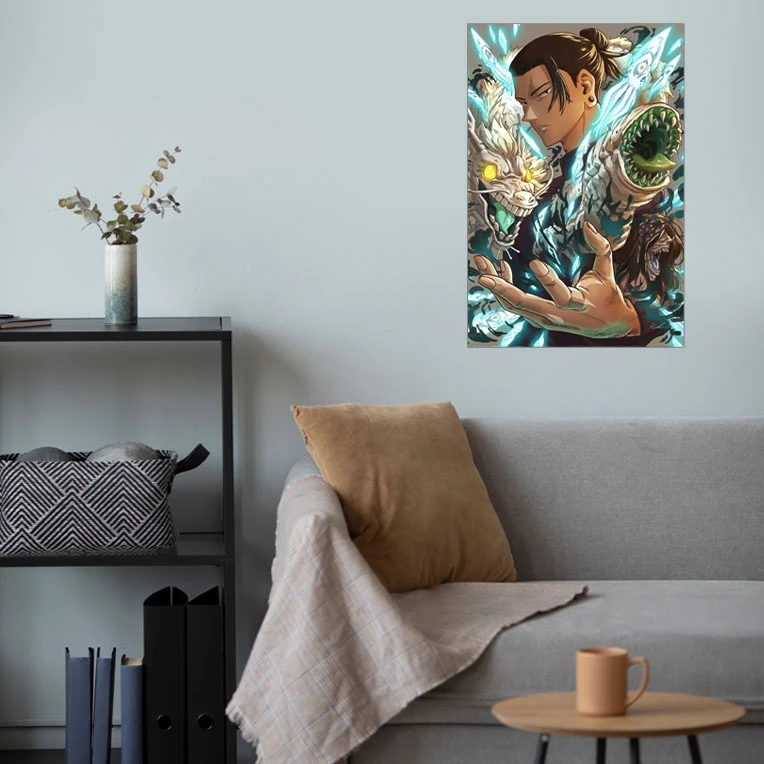 پوستر گوفی مدل جوره سوجوتسو گتو سوگورو انیمه جوجوتسو کایسن کد JURE45