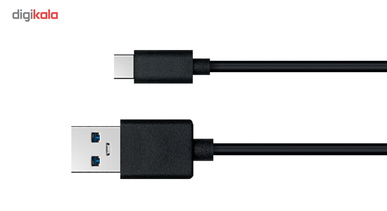 کابل USB3.0 TYPEC TO TYPE A کی نت پلاس مدلKP-C2001 به طول 1.2 متر