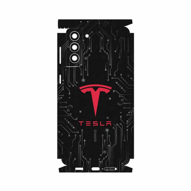 برچسب پوششی ماهوت مدل TESLA-FullSkin مناسب برای گوشی موبایل سامسونگ Galaxy S21 Plus 5G