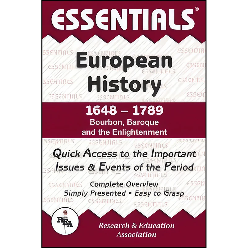 کتاب Essentials of European History, 1648-1789  اثر جمعي از نويسندگان انتشارات Research & Education Association