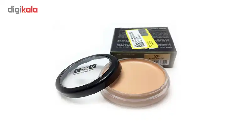کرم پودر وو مدل PINK BEIGE شماره 20