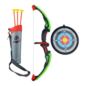 مجموعه تیر و کمان اسباب بازی سرف مدل Green Smart Target