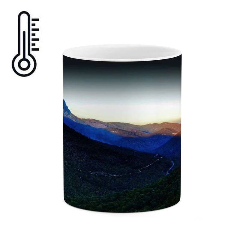 ماگ حرارتی کاکتی مدل منظره کد mgh13174