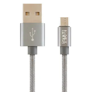 KNETPLUS KP-C3003 Micro USB Braided Cable 1.2m