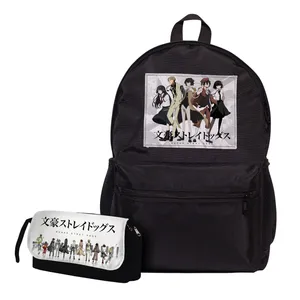 کوله پشتی طرح انیمه bungo stray dogs کد 7122 به همراه جامدادی