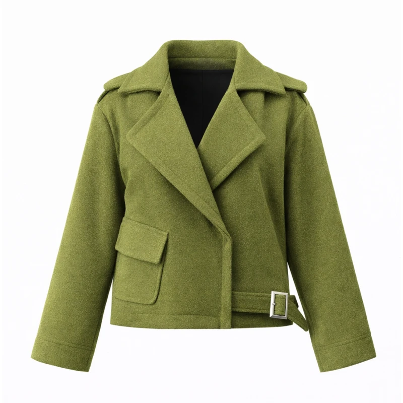 عکس شماره 4 : کراپ کت زنانه مدل کره ای