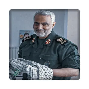 کاشی مبین ایده طرح شهید سپهبد حاج قاسم سلیمانی کد 1134