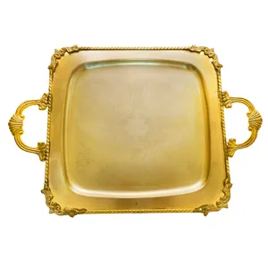 سینی مدل ترنج مربعی کد 8473