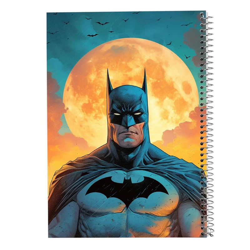 دفتر شطرنجی 50 برگ مدوپد طرح بتمن کد DF17468