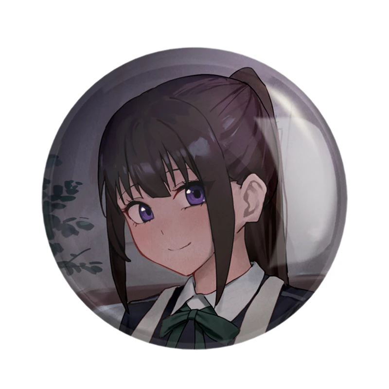 مگنت خندالو مدل چیساتو و تاکینا انیمه لیکوریس ریکویل Lycoris Recoil  کد 23039