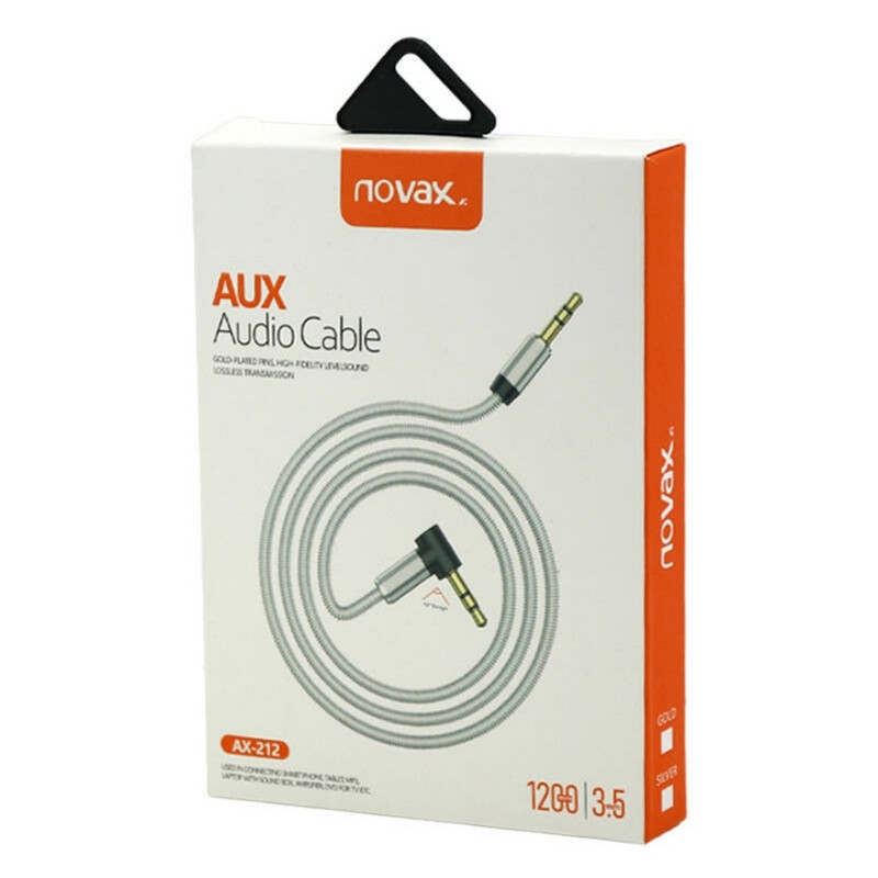 کابل AUX نواکس مدل AX-212 طول 1.2 متر
