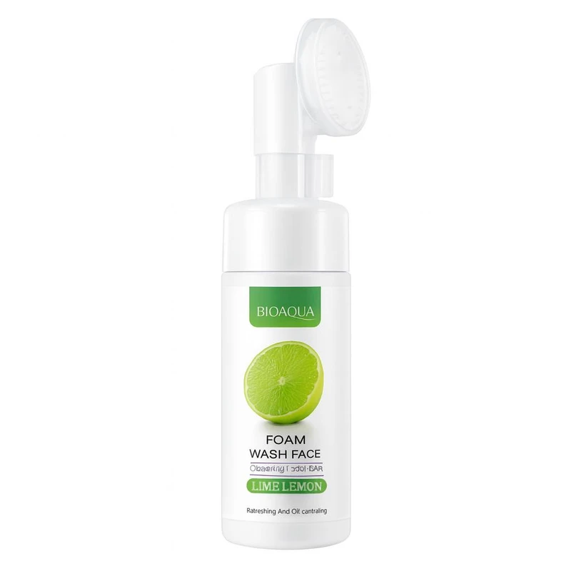 فوم شست‌وشوی صورت بی آکوا مدل Lemon مناسب برای انواع پوست حجم 120 میلی‌لیتر