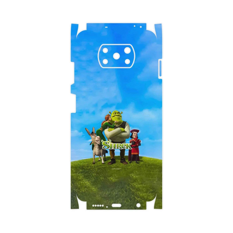 برچسب پوششی ماهوت مدل Shrek-FullSkin مناسب برای گوشی موبایل شیائومی Poco X3 Pro