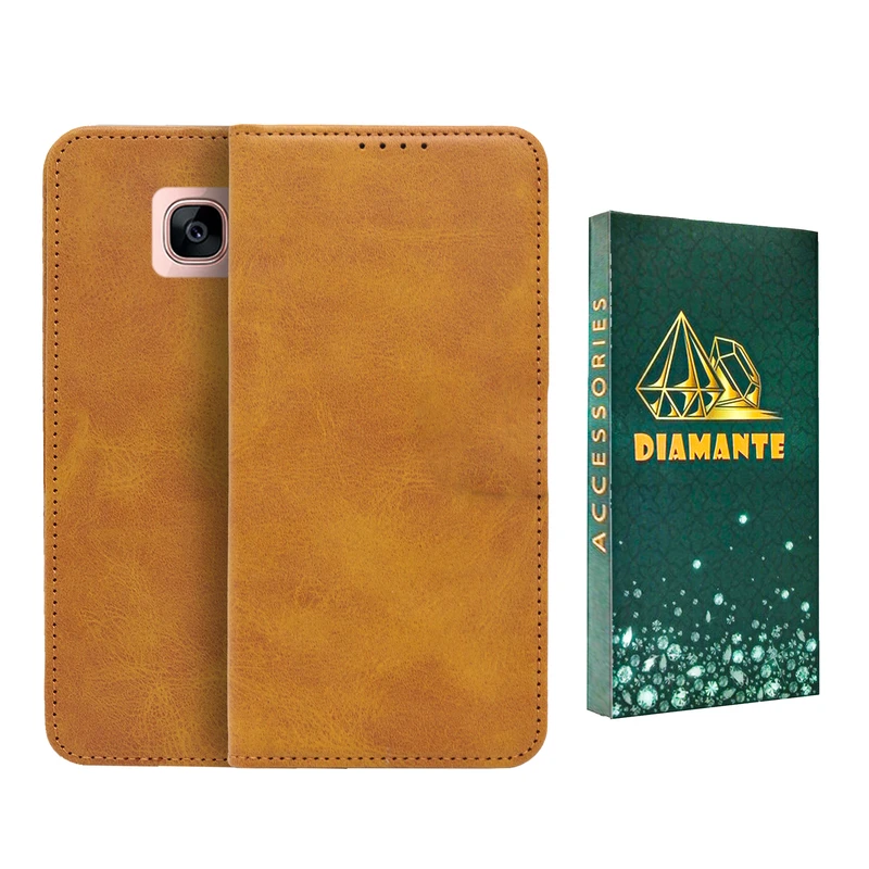 کیف کلاسوری دیامانته مدل Spark Gn مناسب برای گوشی موبایل سامسونگ Galaxy S7 Edge