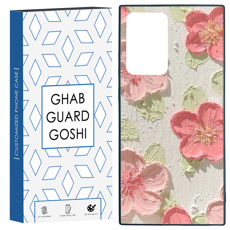 کاور قاب گارد گوشی طرح گل کد TPU-282 مناسب برای گوشی موبایل سامسونگ Galaxy Note 20 Ultra