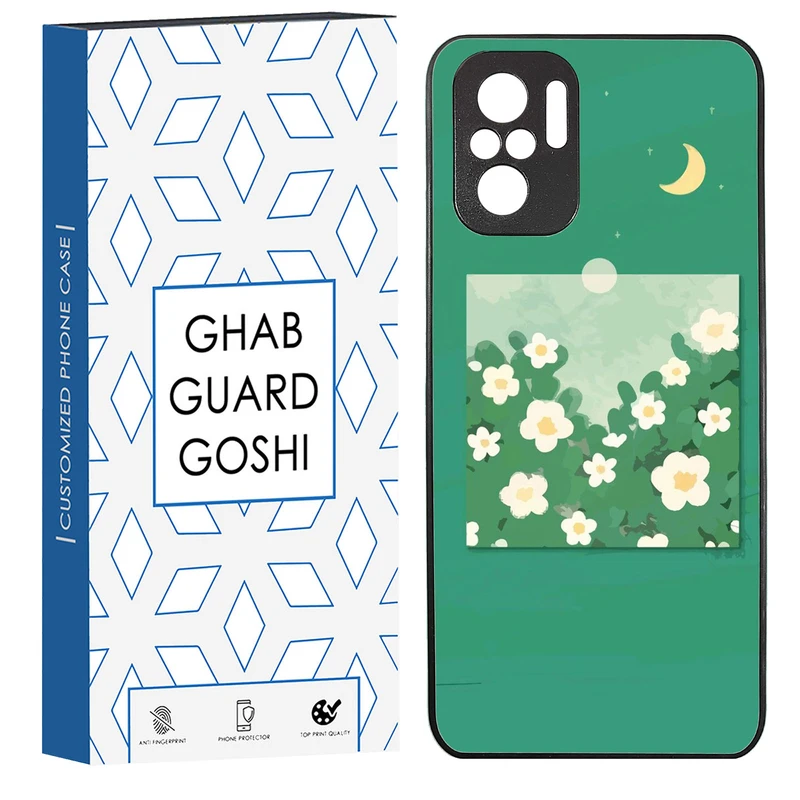 کاور قاب گارد گوشی طرح گل کد TPU-028 مناسب برای گوشی موبایل شیائومی Redmi Note 10 4g / Redmi Note 10s / Poco m5s