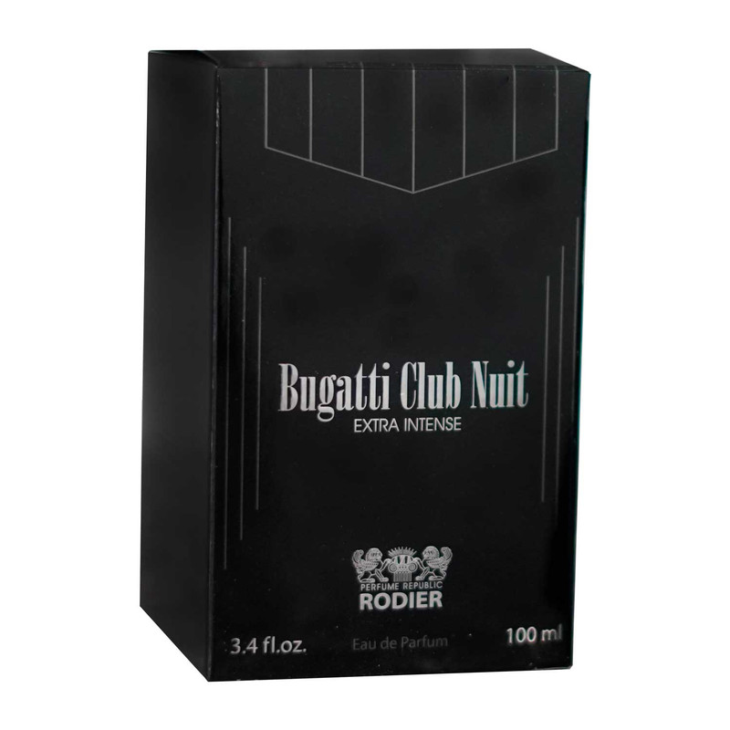 ادو پرفیوم مردانه رودیر مدل Bugatti Club Nuit حجم 100 میلی لیتر