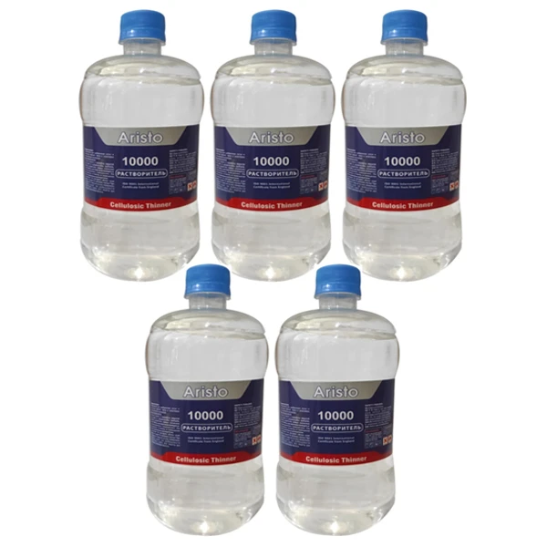 تینر فوری آریستو مدل 10000 کد a18 حجم 1 لیتر بسته 5عددی
