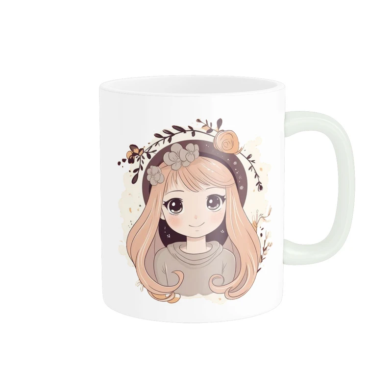 ماگ پاد آفرین مدل دخترونه کیوت فانتزی کد 194