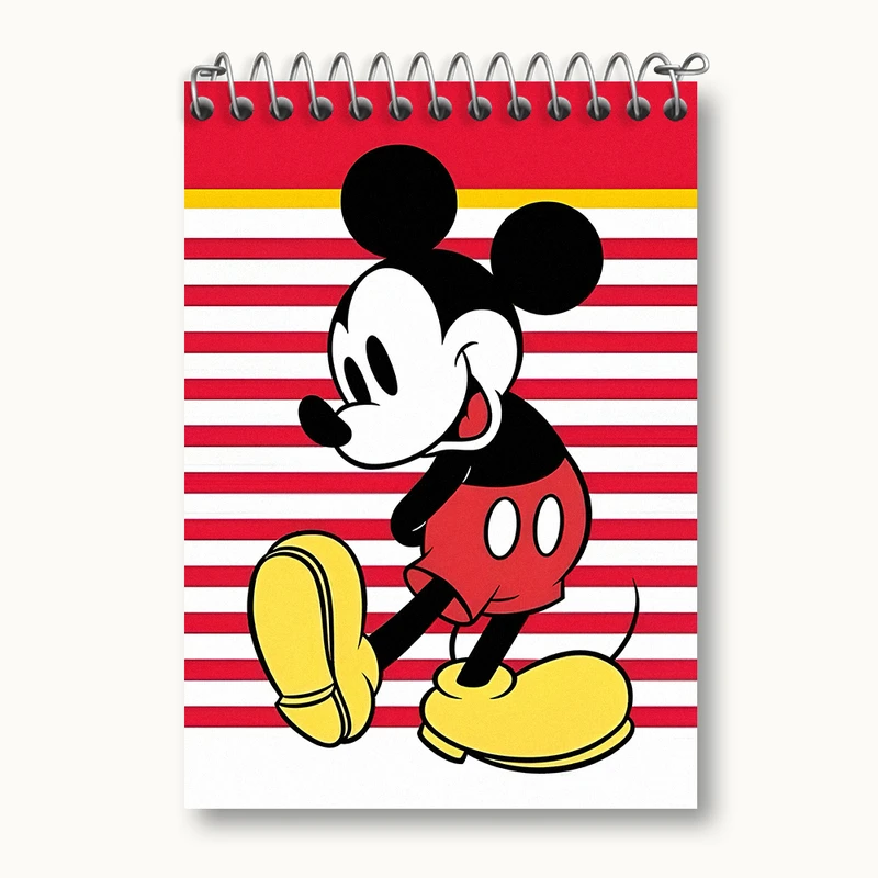 دفتر یادداشت 50 برگ خندالو طرح میکی موس کد N2873